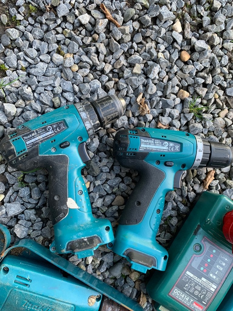 Makita’s  schroefboormachine, Ophalen, Gebruikt, Variabele snelheid, Boor- en Schroefmachine