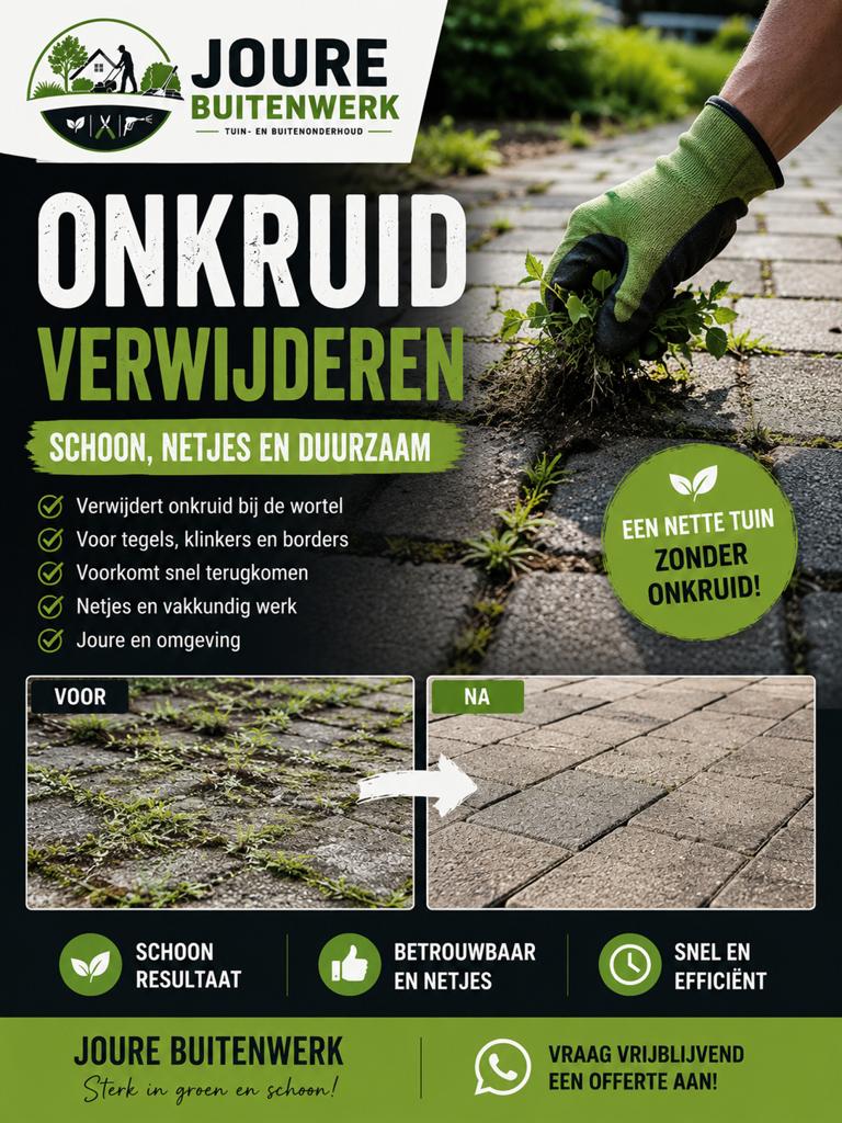 Onkruid Verwijderen | Joure Buitenwerk, Ophalen, Zo goed als nieuw