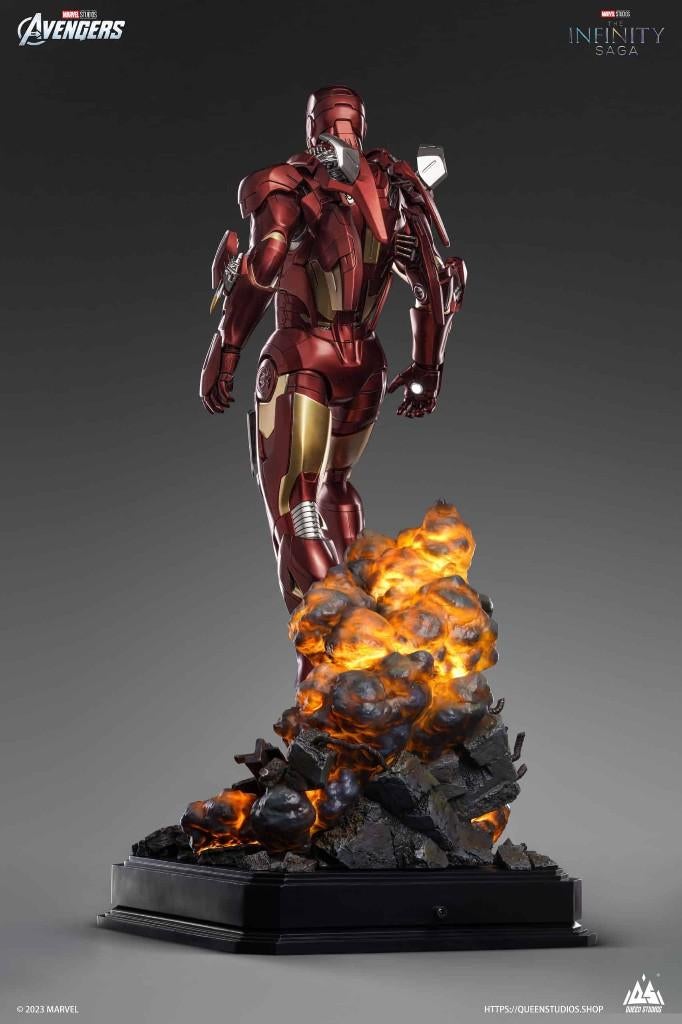 Queen Studios Iron Man Mark VII Statue, Verzamelen, Ophalen of Verzenden, Nieuw, Overige typen