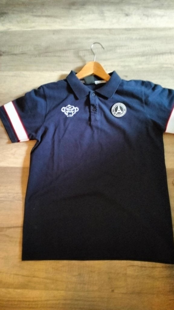 Donkerblauw poloshirt BLACK BANANAS, Onbekend, Ophalen of Verzenden, Zo goed als nieuw, Maat 48/50 (M)