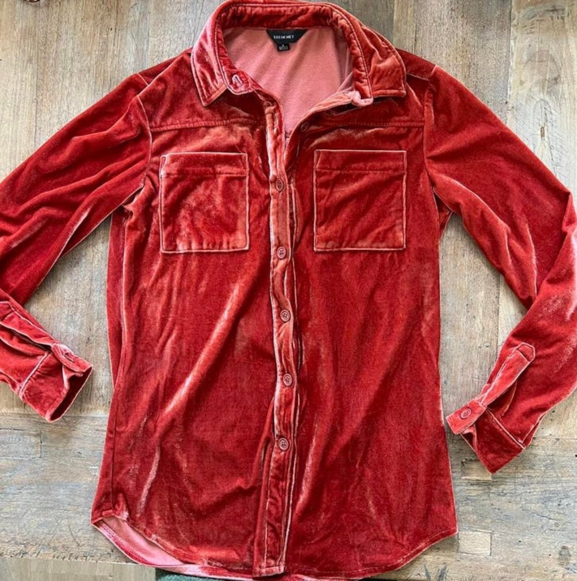 Shein velours topje maat S, Kleding | Dames, Ophalen of Verzenden, Zo goed als nieuw, Overige kleuren