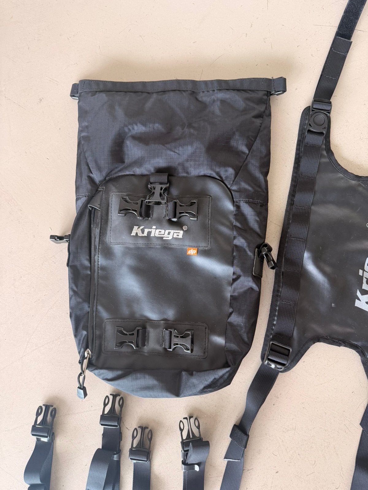 Kriega US-10 Drypack + US Drypack Tankadapter, Ophalen of Verzenden, Nieuw