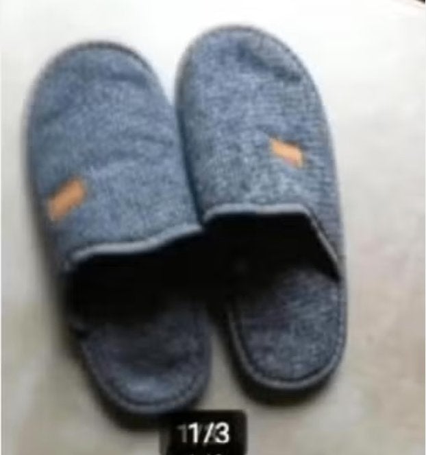 Dames pantoffels mt 40 grijs, Ophalen of Verzenden, Zo goed als nieuw, Pantoffels of Sloffen, Grijs