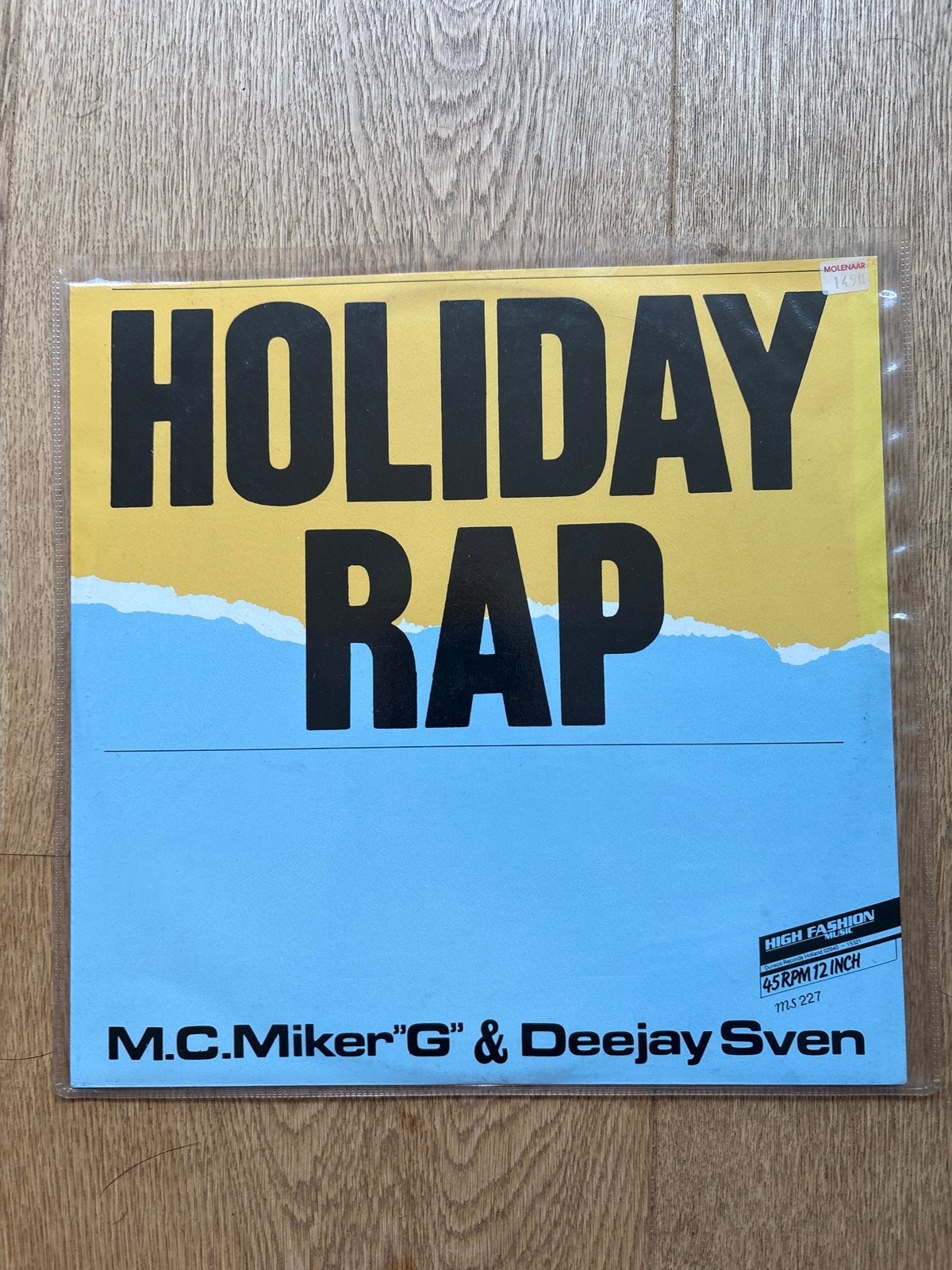 M.C. Miker "G" & Deejay Sven - Holiday Rap (12 inch), Cd's en Dvd's, Ophalen of Verzenden, Zo goed als nieuw