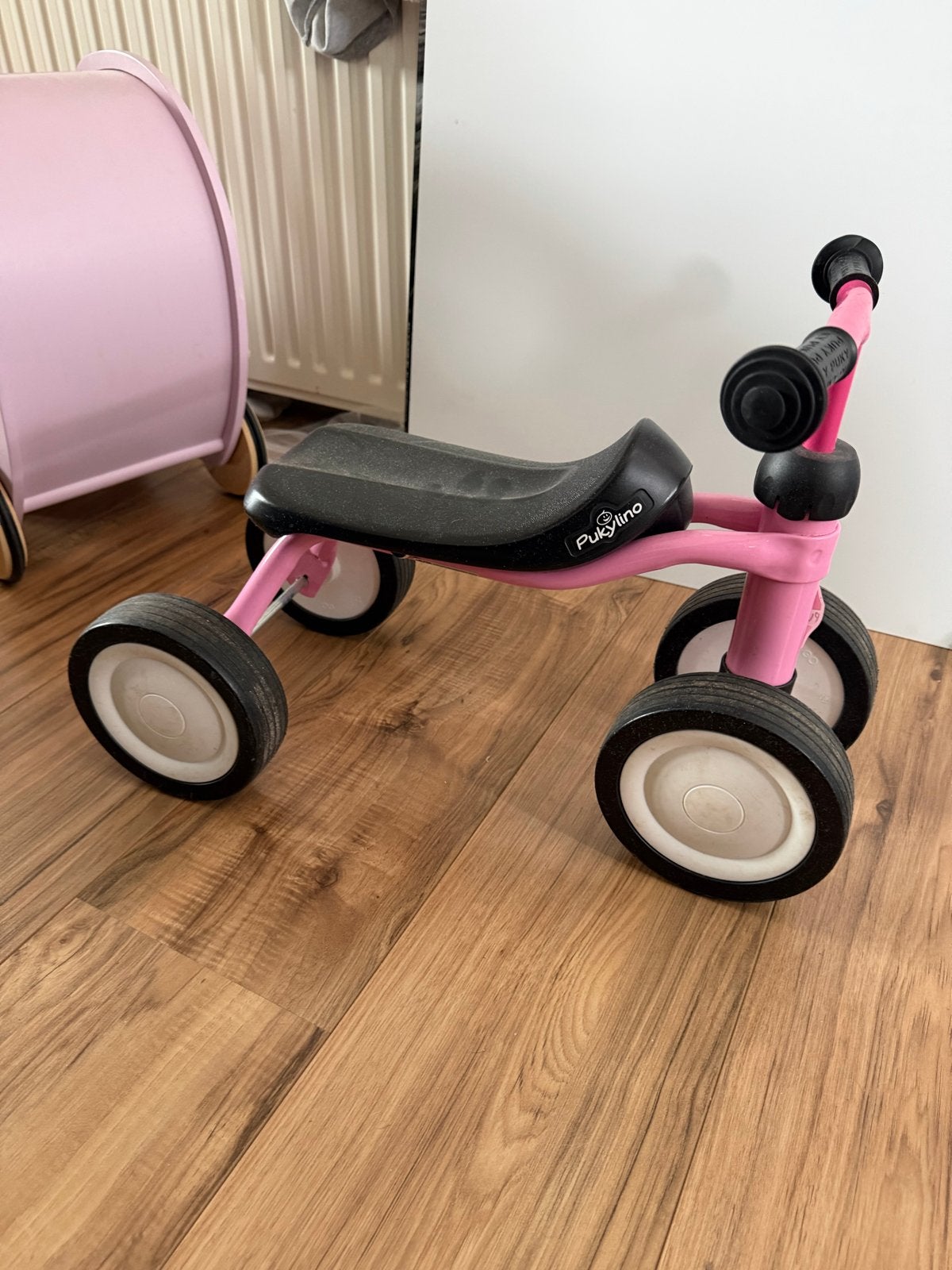 Puky Pukylino Loopfiets Roze - Perfect voor de kleintjes!, Ophalen, Gebruikt, Loopfiets