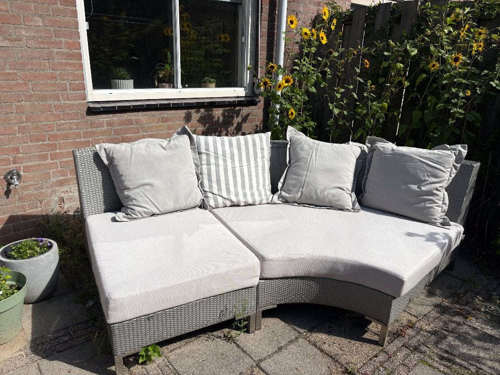 Loungebank tuin GRATIS, Tuin en Terras, Kunststof, Gebruikt, Loungeset, Bank