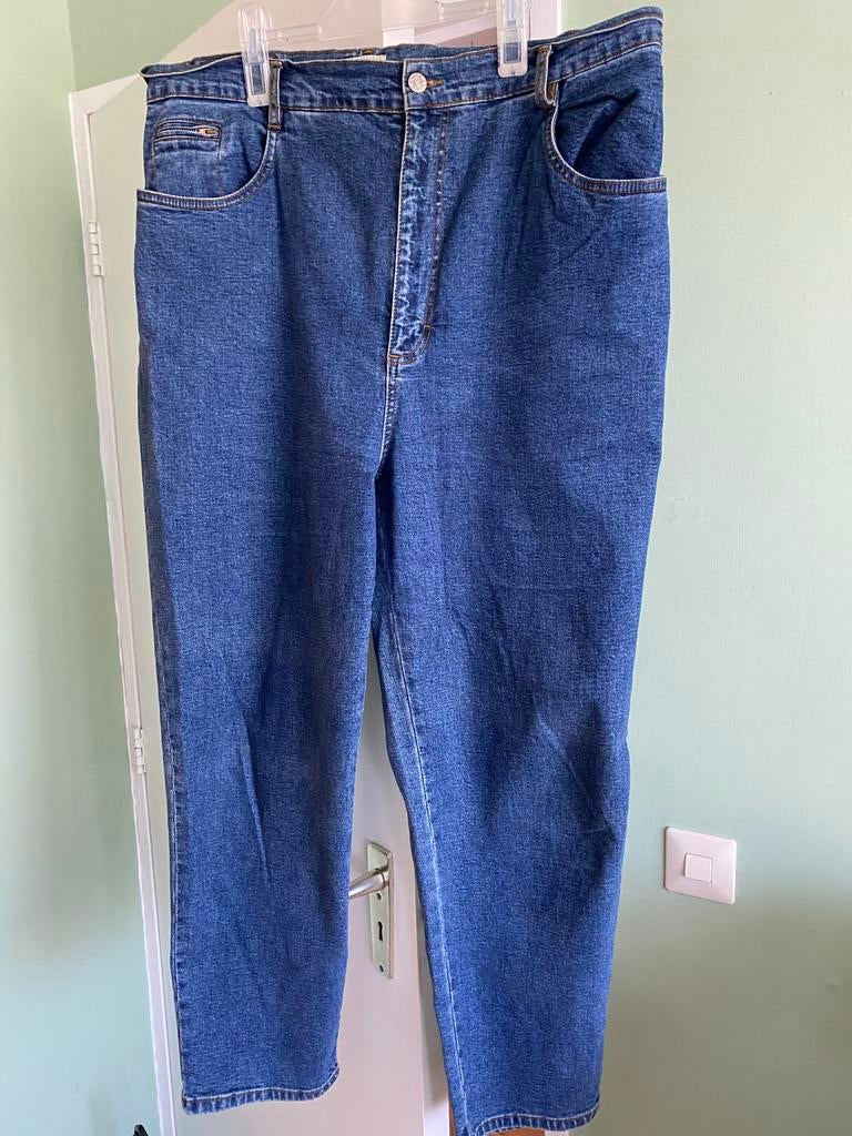 FITT Miss Etam Jeans - Comfortabele Blauwe Jeans, Ophalen of Verzenden, Gedragen, Blauw, Overige jeansmaten