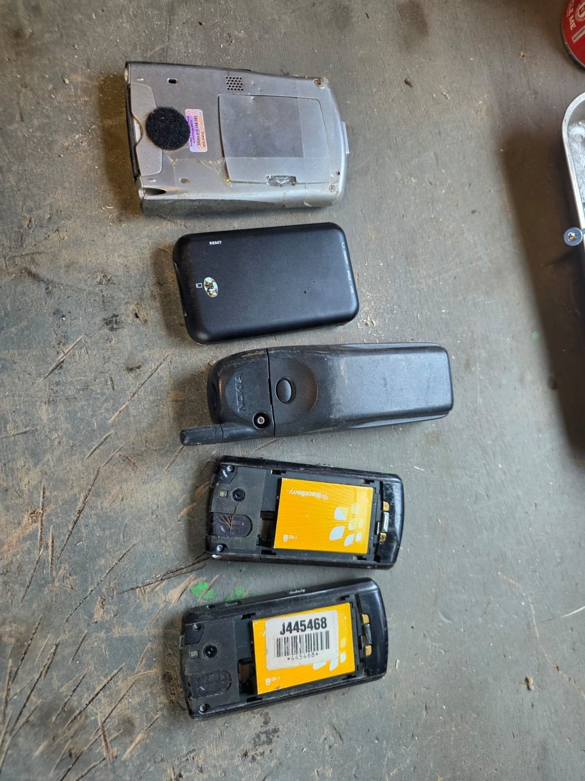 Partij oude telefoons en PDA's - HP iPAQ, Nokia, BlackBerry, Overige modellen, Geen camera, Ophalen of Verzenden, Zonder simlock