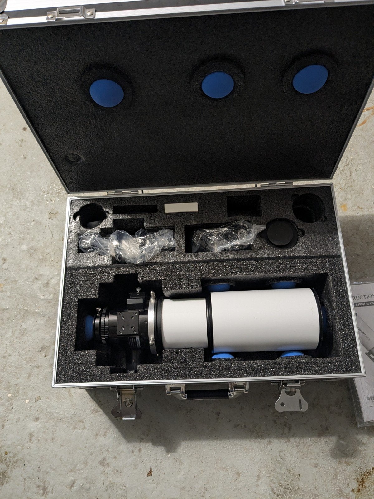 Sky-Watcher Esprit 80 ED Super APO Refractor Telescoop, Audio, Tv en Foto, Optische apparatuur | Telescopen, Ophalen, Zo goed als nieuw