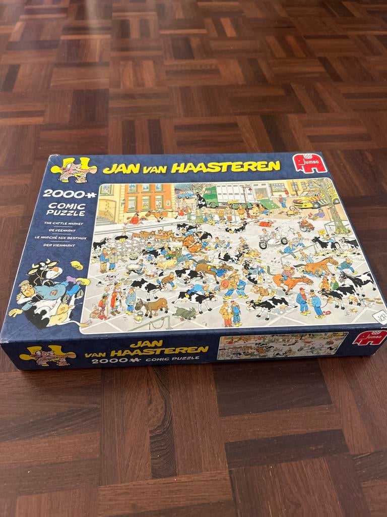 Jan van Haasteren De Veemarkt 2000 stukjes, Ophalen, Meer dan 1500 stukjes, Gebruikt, Legpuzzel