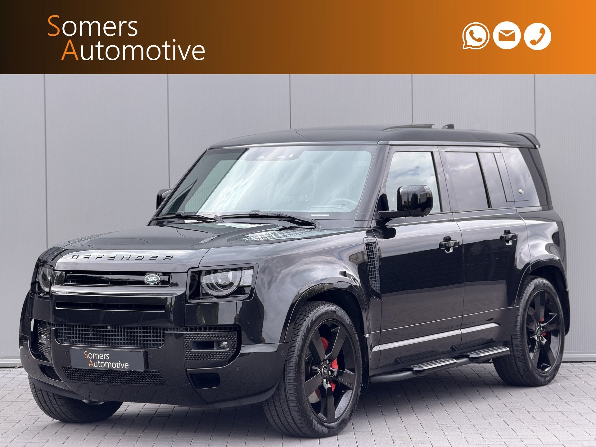 Land Rover Defender 110 3.0 D300 110 X-Dynamic HSE | Panoram, Automaat, Gebruikt, Zwart, Diesel