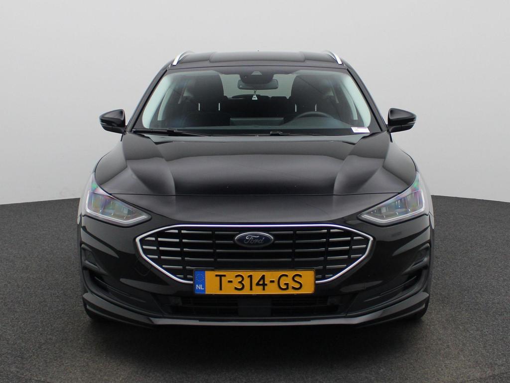 Ford Focus Wagon 1.0 EcoBoost Hybrid Titanium X | Apple/Andr, Auto's, 12 maanden, Gebruikt, Euro 6, Zwart