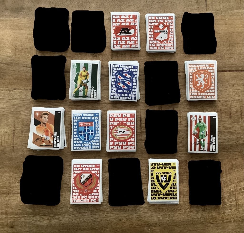 AH Voetbalplaatjes 2020-2021, Ophalen of Verzenden, Zo goed als nieuw, Overige binnenlandse clubs, Poster, Plaatje of Sticker