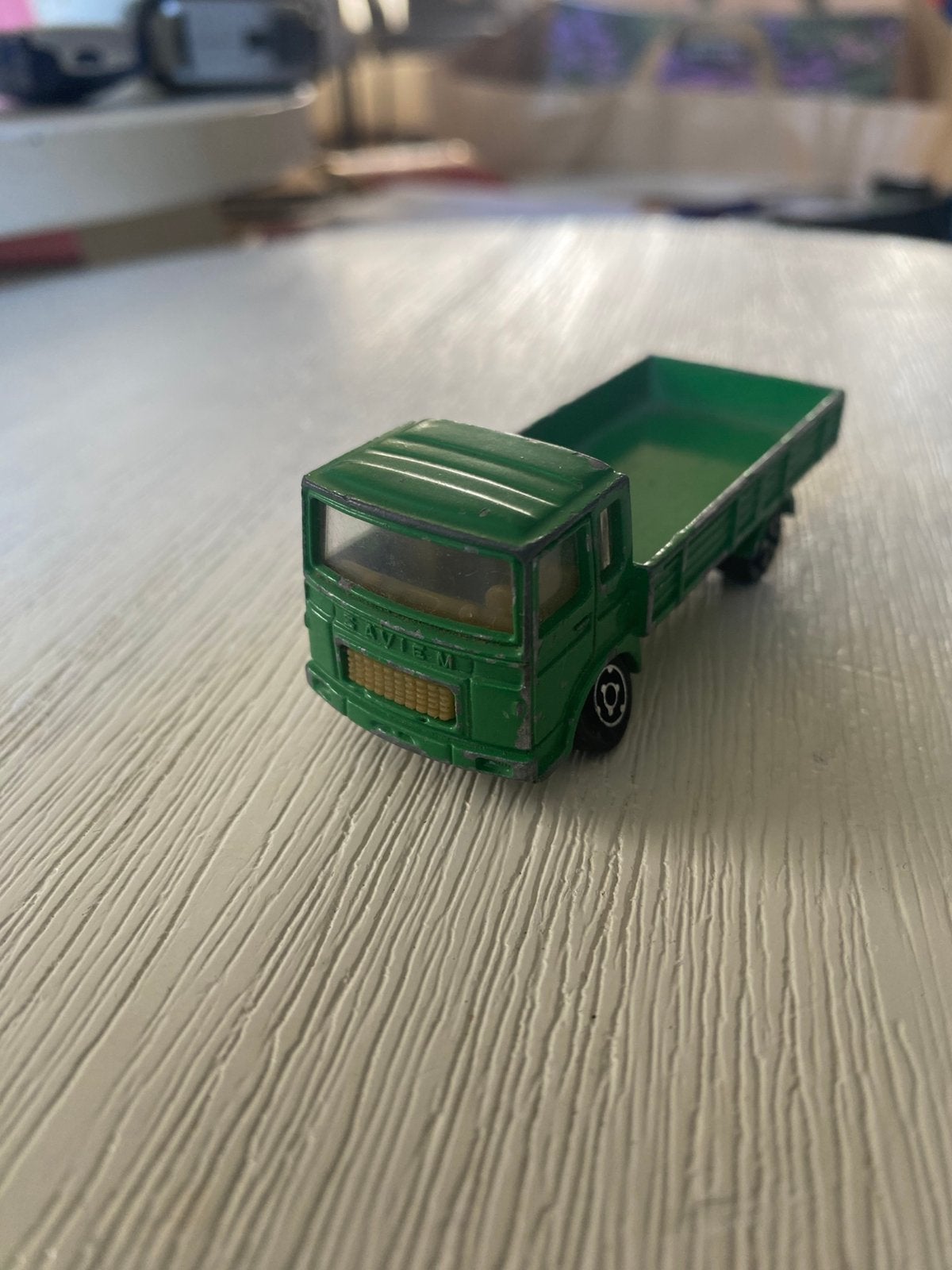 Majorette saviem truckje, Ophalen of Verzenden, Gebruikt, Bus of Vrachtwagen