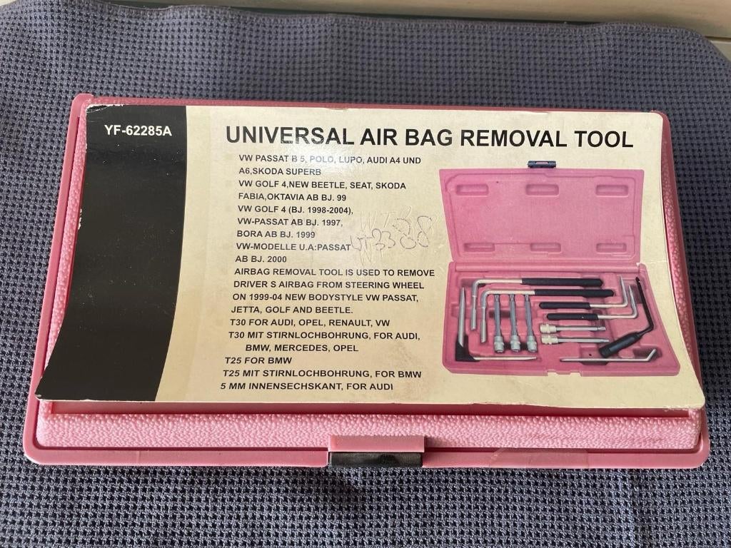 Weber Tools WT-3388 airbag demontage set, Auto diversen, Autogereedschap, Nieuw, Ophalen of Verzenden, /, Weber Tools