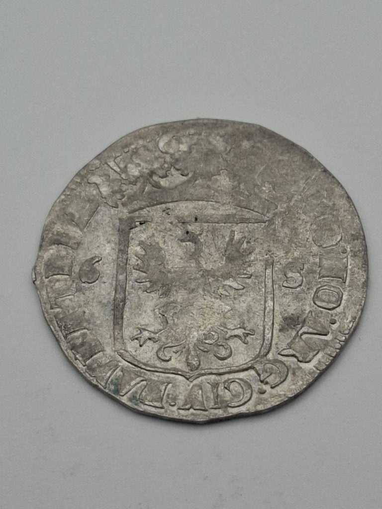 Lot 3x Zilveren Rijderschelling Deventer Nijmegen Zutphen, Vóór koninkrijk, Setje, Zilver, Overige waardes