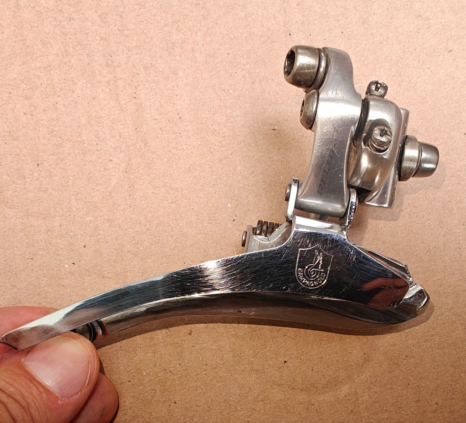 campagnolo record voorderailleur, Fietsen en Brommers, Ophalen of Verzenden