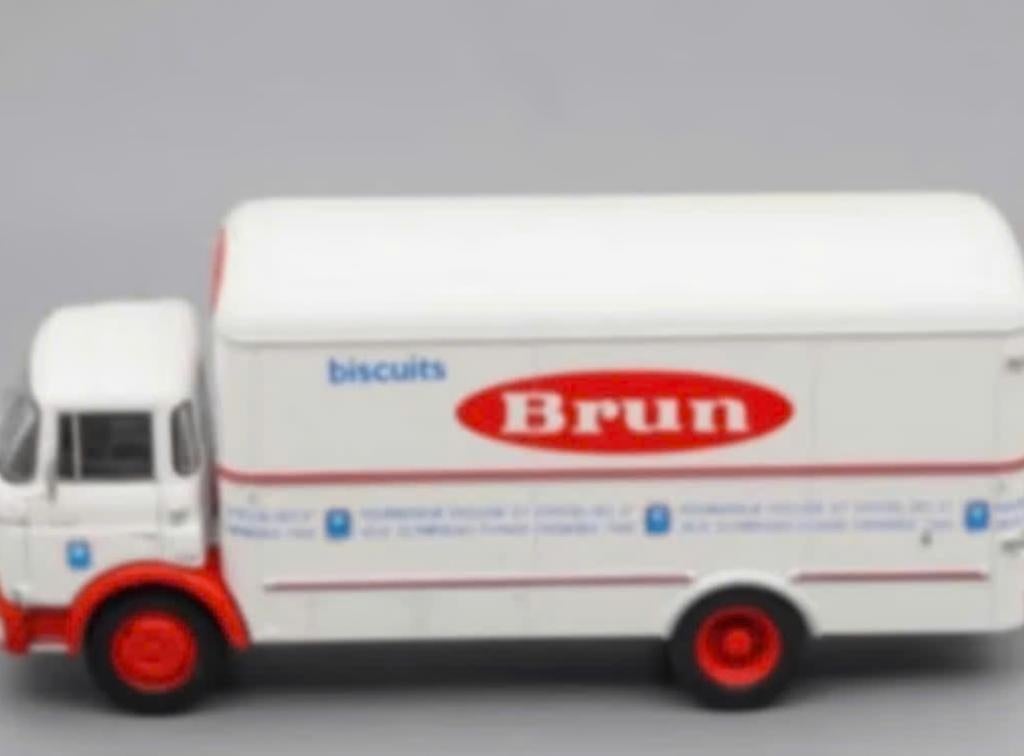 Berliet GAK 70 BRUN biscuit schaal 1/43 SERIE Berliet # 68, Verzenden, Nieuw, Bus of Vrachtwagen, Overige merken