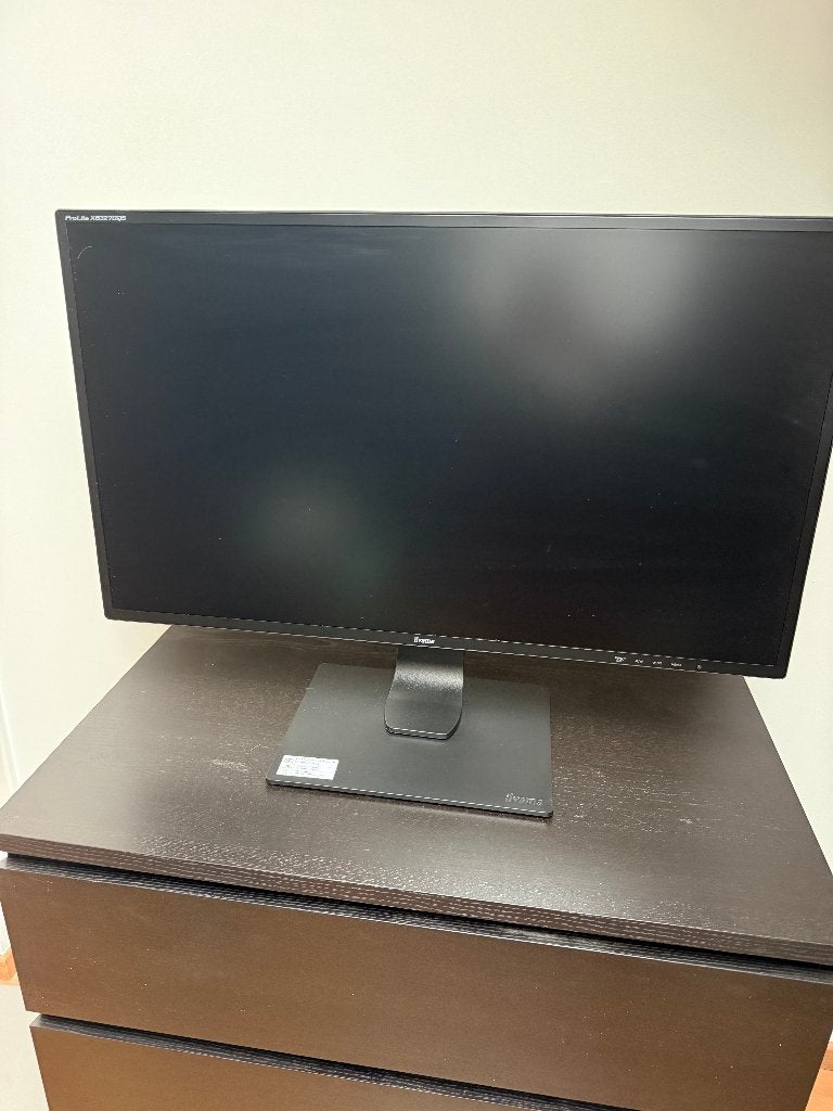 iiyama ProLite XB3270QS-B1 – 32 inch WQHD IPS-monitor, Ophalen, Iiyama ProLite, In hoogte verstelbaar, Zo goed als nieuw