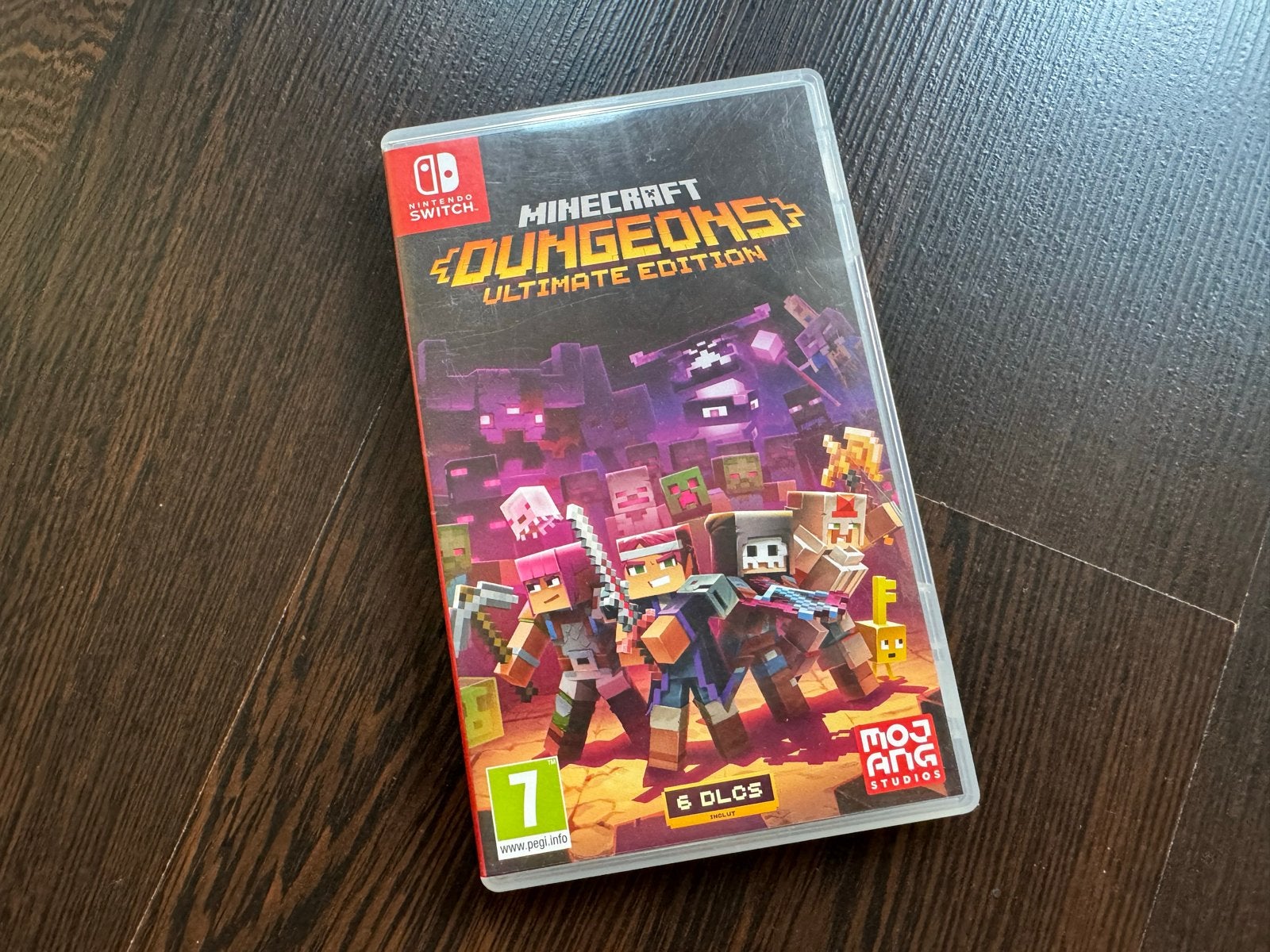 Minecraft Dungeons - Ultimate Edition (Switch), Avontuur en Actie, Gebruikt, Verzenden, Eén computer