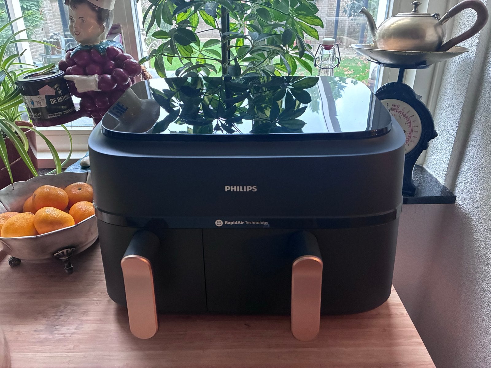 Philips Airfryer XXL Dual Basket - Zo goed als nieuw, 4 liter of meer, Ophalen, Zo goed als nieuw, Duo-friteuse
