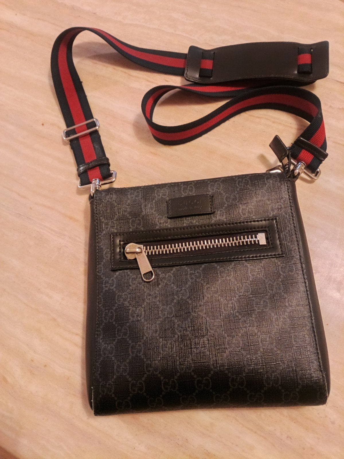 Gucci Supreme Messenger Bag Origineel, Sieraden, Tassen en Uiterlijk, Tassen | Schoudertassen, Ophalen of Verzenden, Zo goed als nieuw
