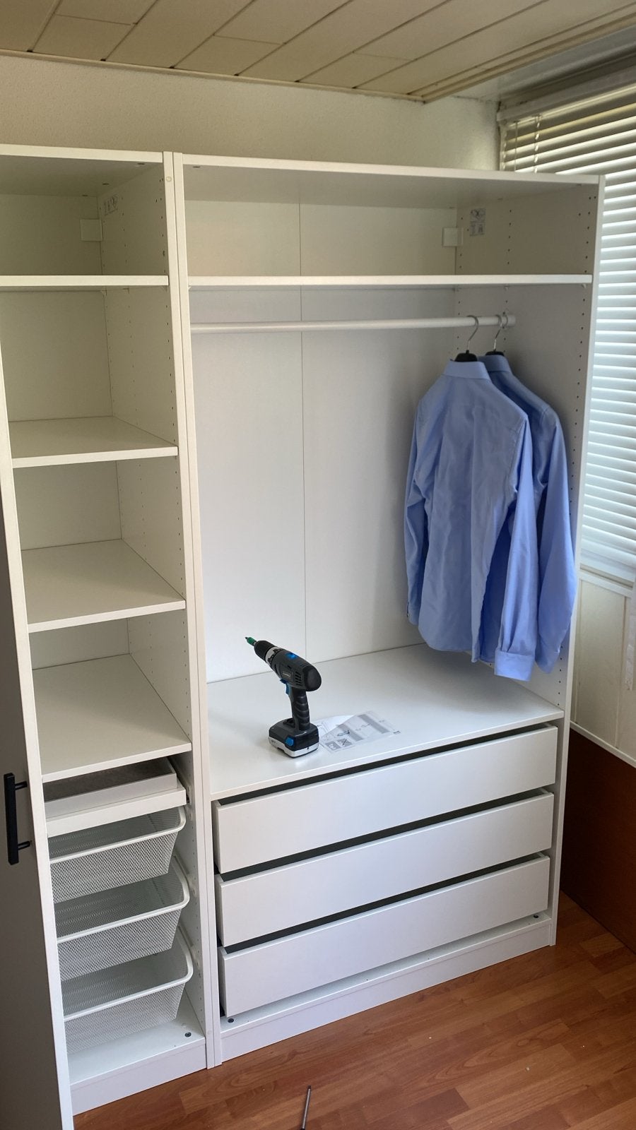 IKEA PAX kledingkast 150x58x201 cm – uitstekende staat, Ophalen, 200 cm of meer, 150 tot 200 cm, Zo goed als nieuw