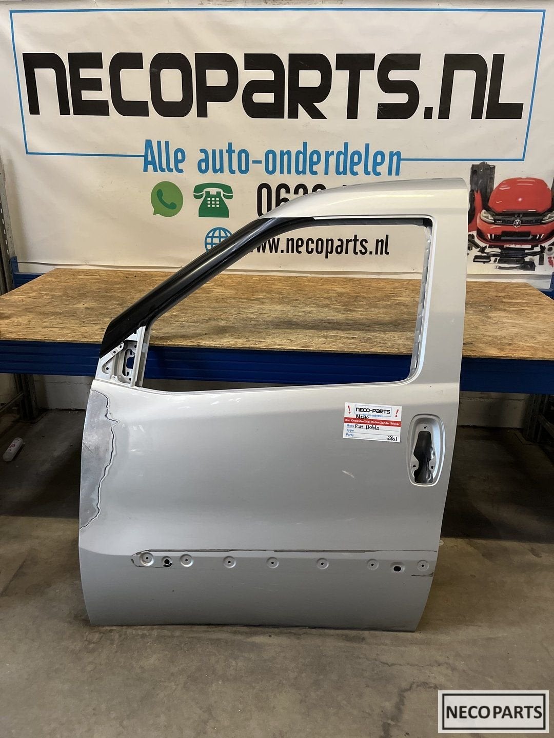 FIAT DOBLO OPEL COMBO PORTIER DEUR ORGINEEL, Gebruikt, -, -, Ophalen of Verzenden