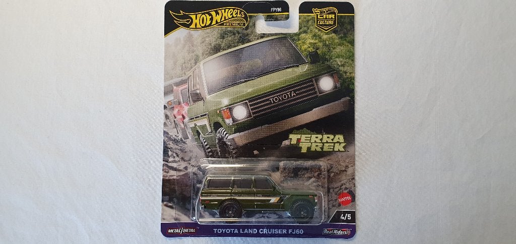 Hot Wheels Premium Toyota Land Cruiser FJ60, Ophalen of Verzenden, Nieuw, Auto