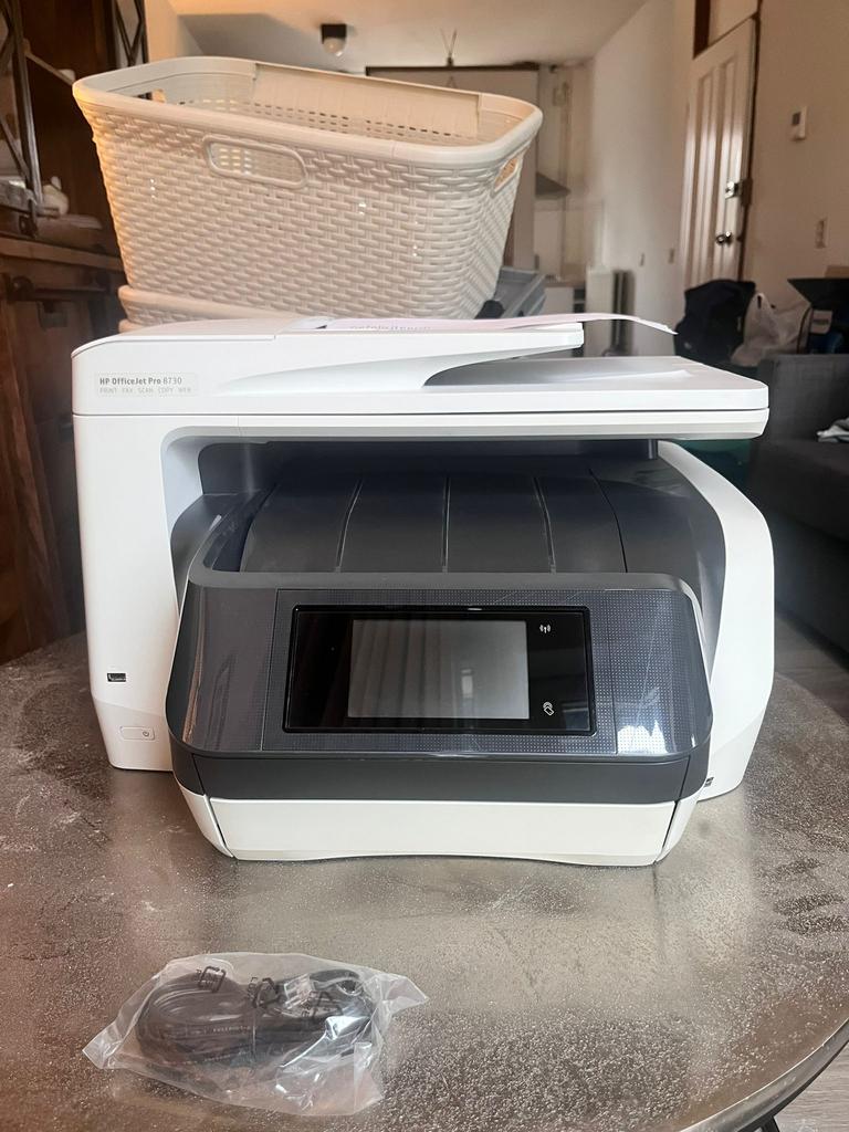 HP officejet PRO 8730, All-in-one, Zo goed als nieuw, Draadloos, Scannen