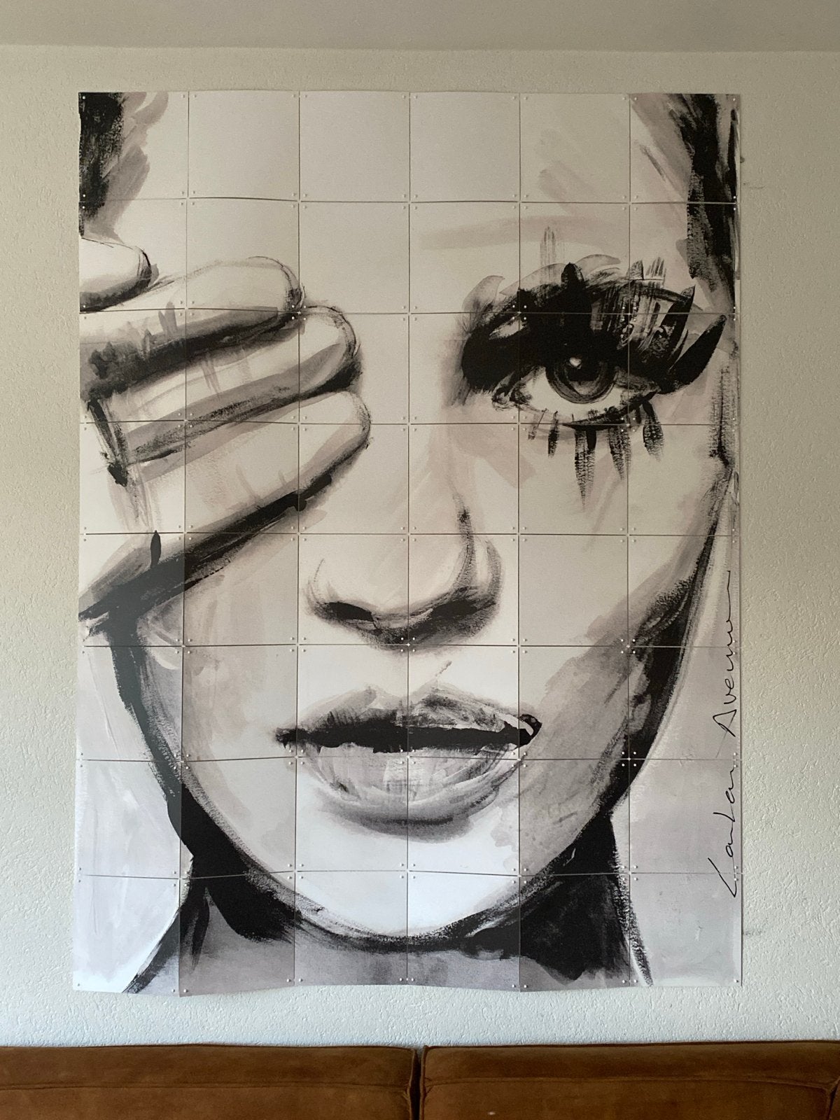 Ixxi poster 120 x 160 cm - Carla Avenue, Ophalen of Verzenden, Zo goed als nieuw, 100 tot 125 cm, Foto of Poster