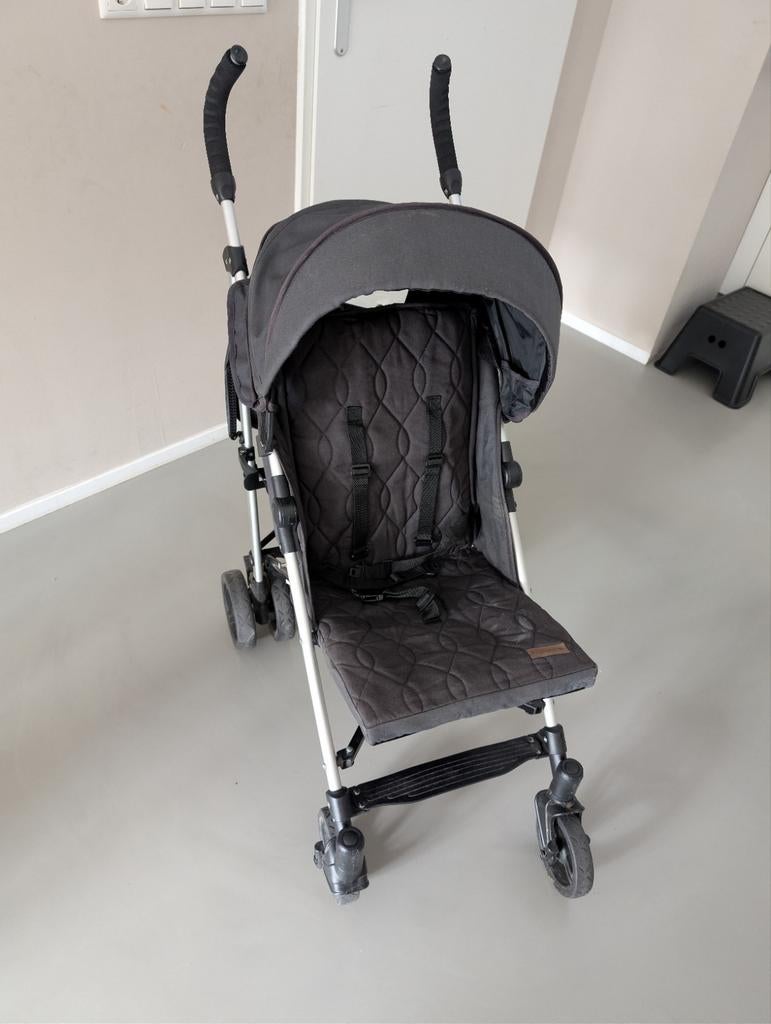 Prenatal buggy, donkergrijs, Ophalen