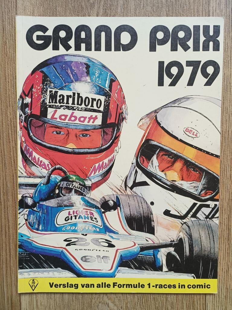 Grand Prix 1979 - Formule 1 Comic, Ophalen of Verzenden