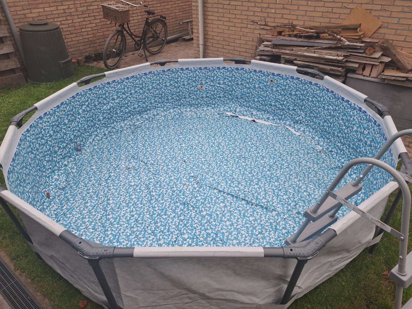Bestway Steel Pro MAX Opzetzwembad 3.05m x 76cm, Tuin en Terras, Zwembaden, Ophalen, Minder dan 80 cm, Rond, 300 cm of meer