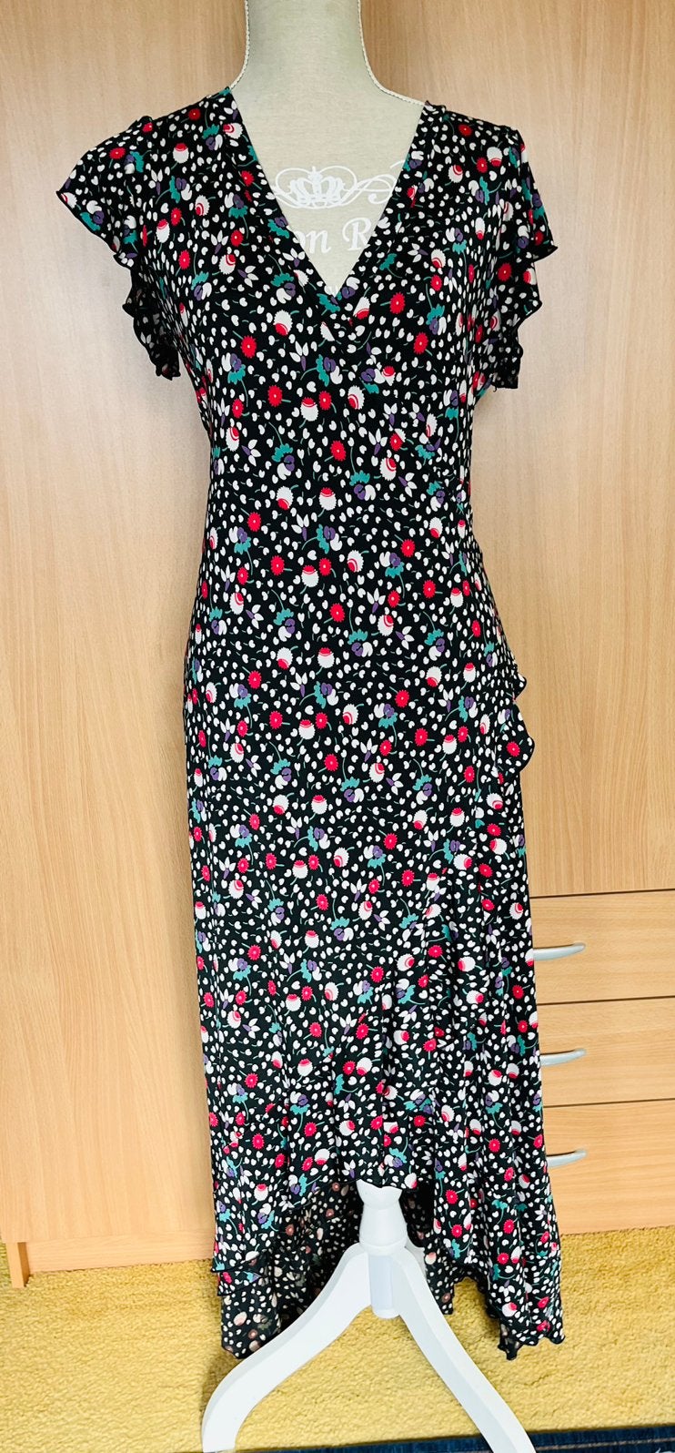 Paprika lange jurk maat M, Kleding | Dames, Maat 38/40 (M), Zwart, Ophalen of Verzenden, Zo goed als nieuw