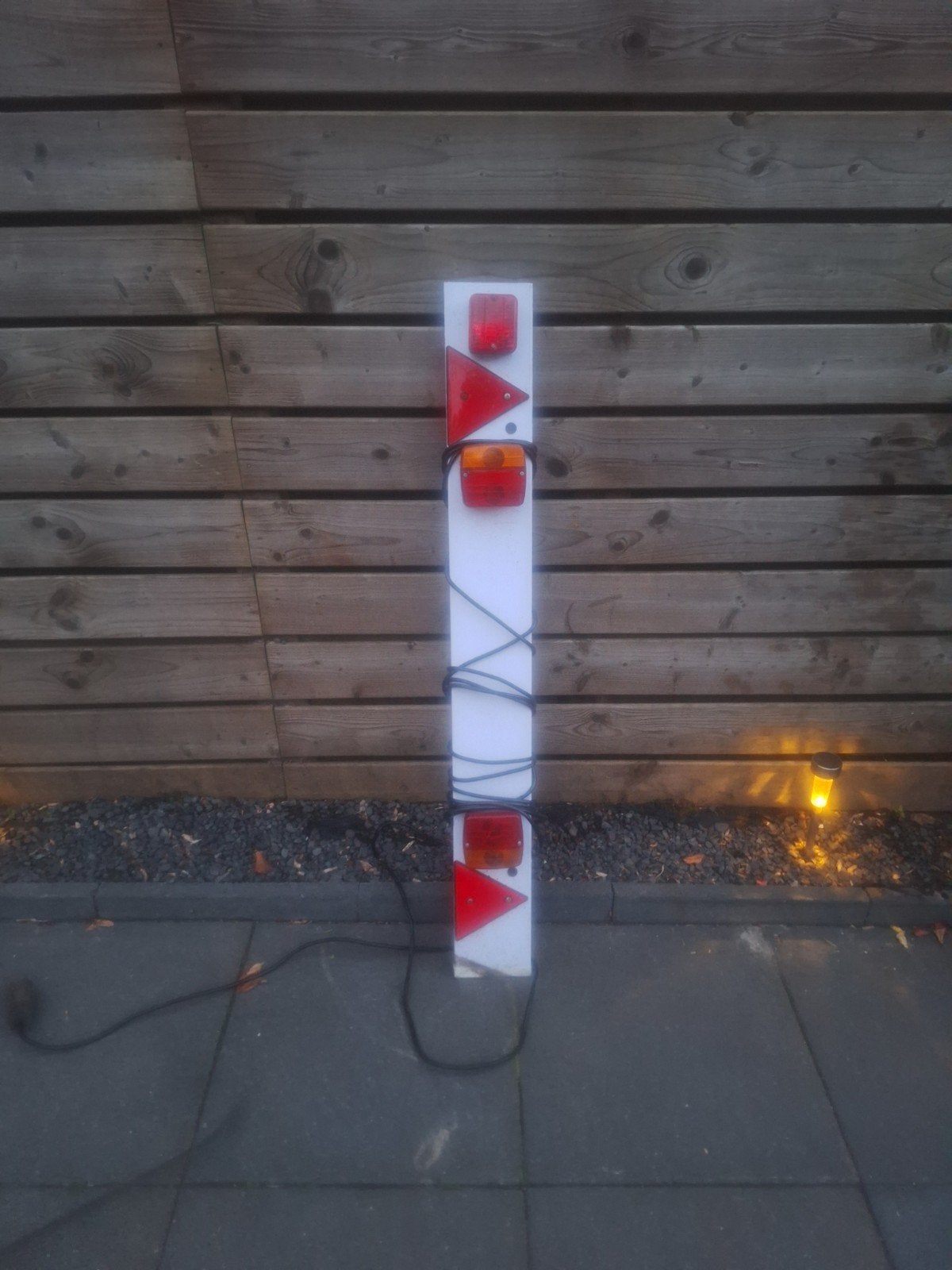 Verlichtingsbalk aanhanger met 8 meter kabel, Ophalen