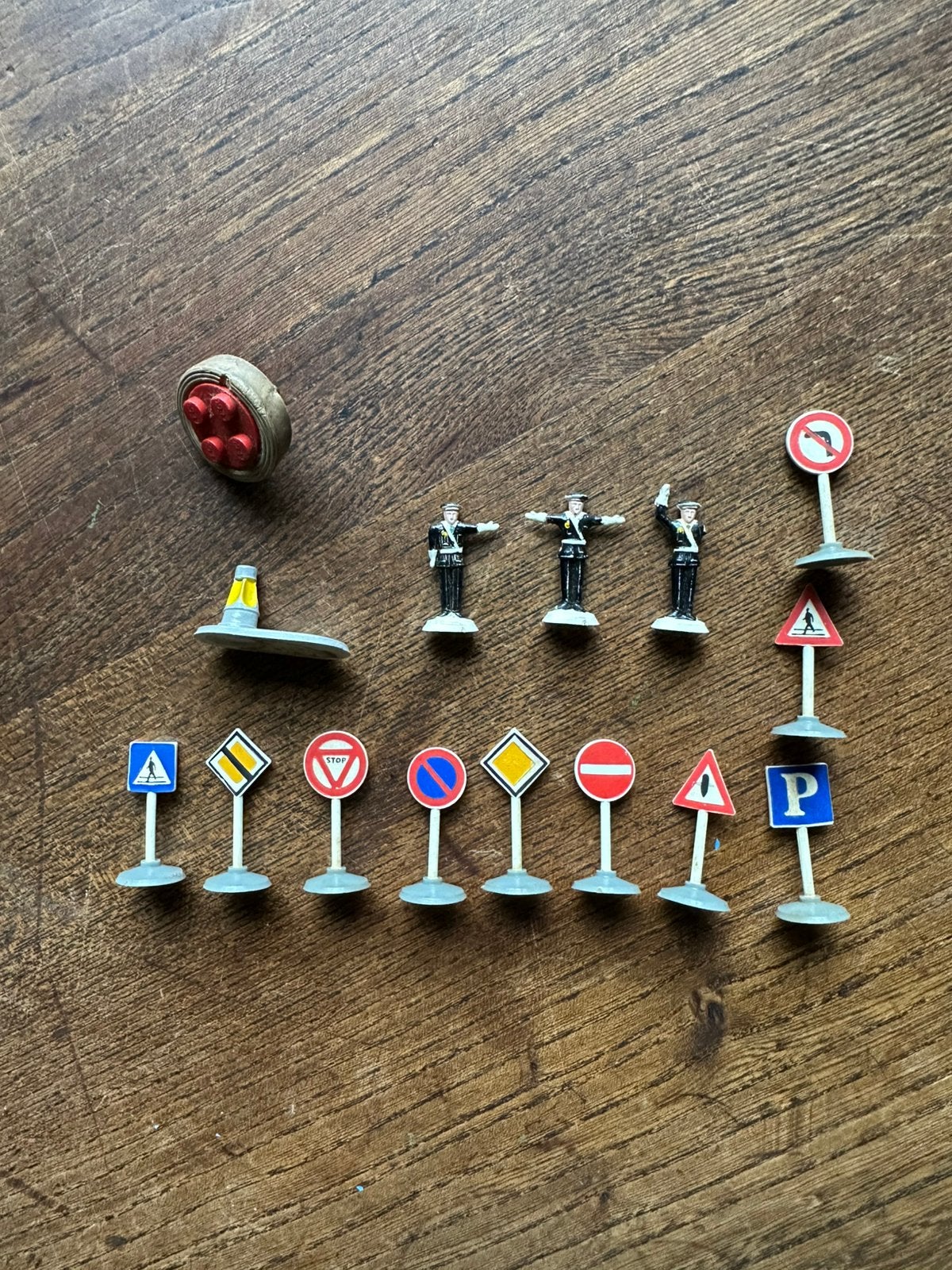 LEGO verkeersbordjes, verkeerspolitie, Ophalen of Verzenden, Gebruikt