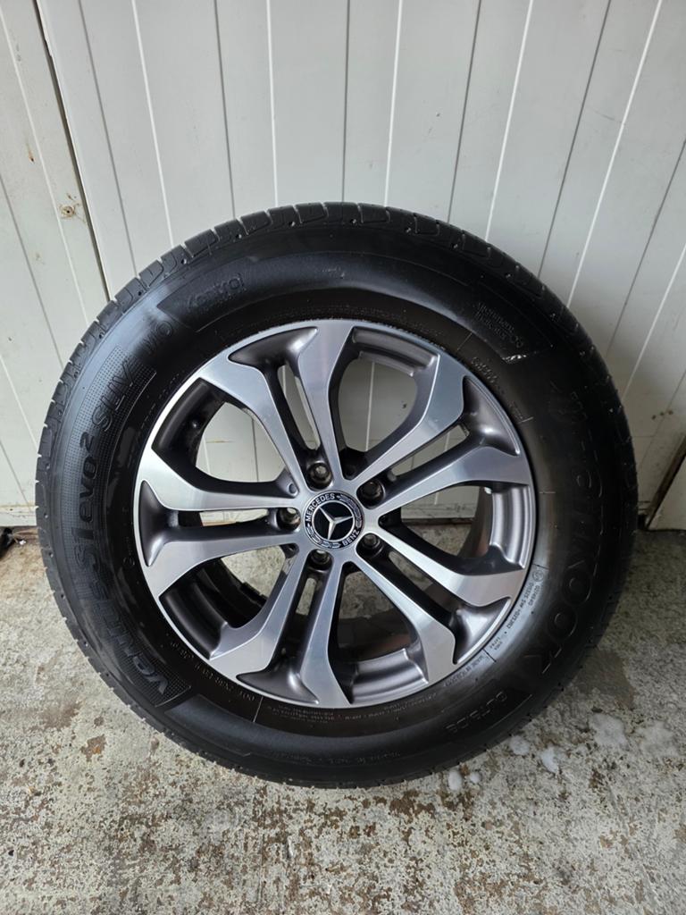 Mercedes Vito V-klasse  originele velgen + zomerbanden, Ophalen, Achter, Mercedes-Benz, Achterklep