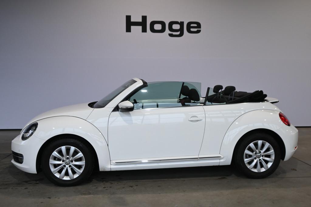 Volkswagen Beetle Cabriolet 1.2 TSI Design BlueMotion Cruise, Voorwielaandrijving, Euro 5, Stof, Gebruikt