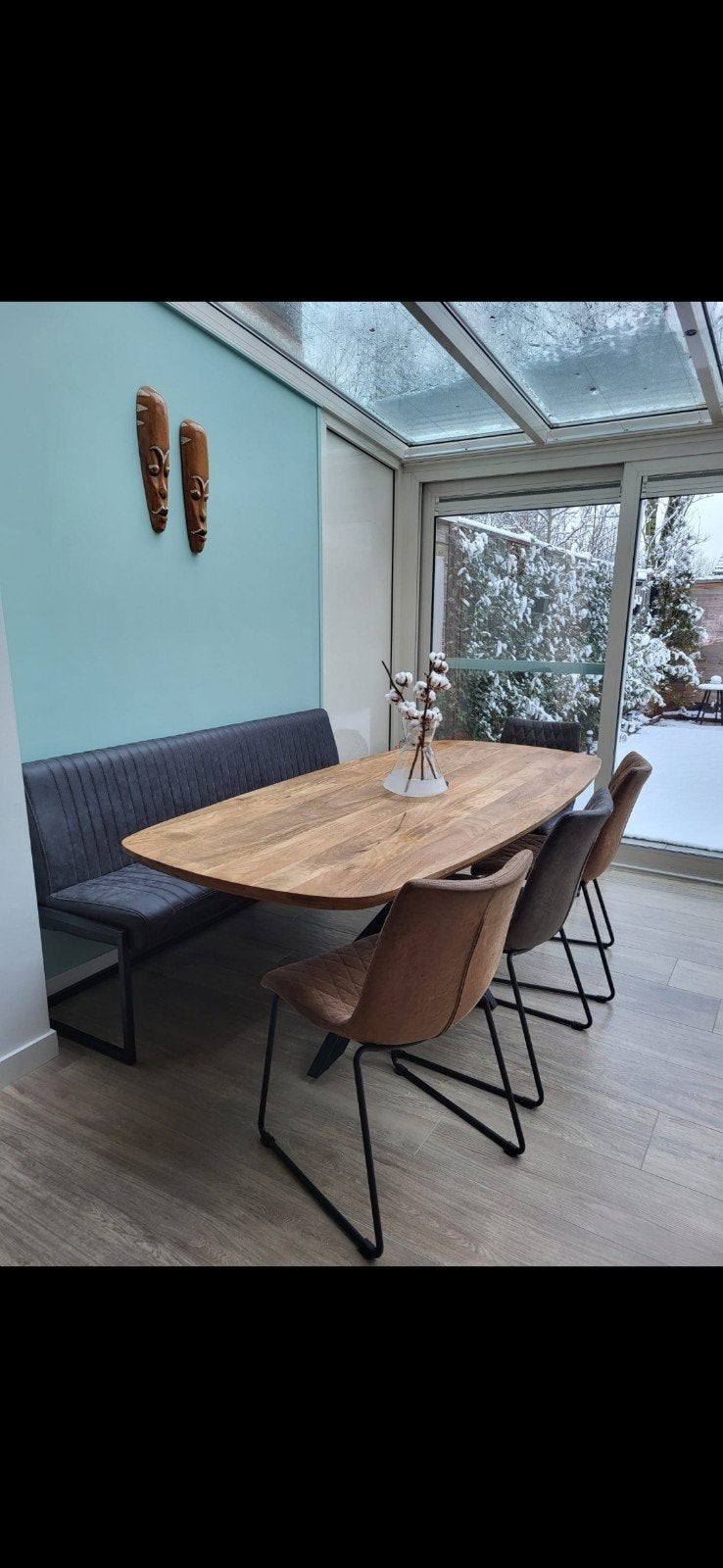 Eetkamerstoelen zes stuks., Ophalen