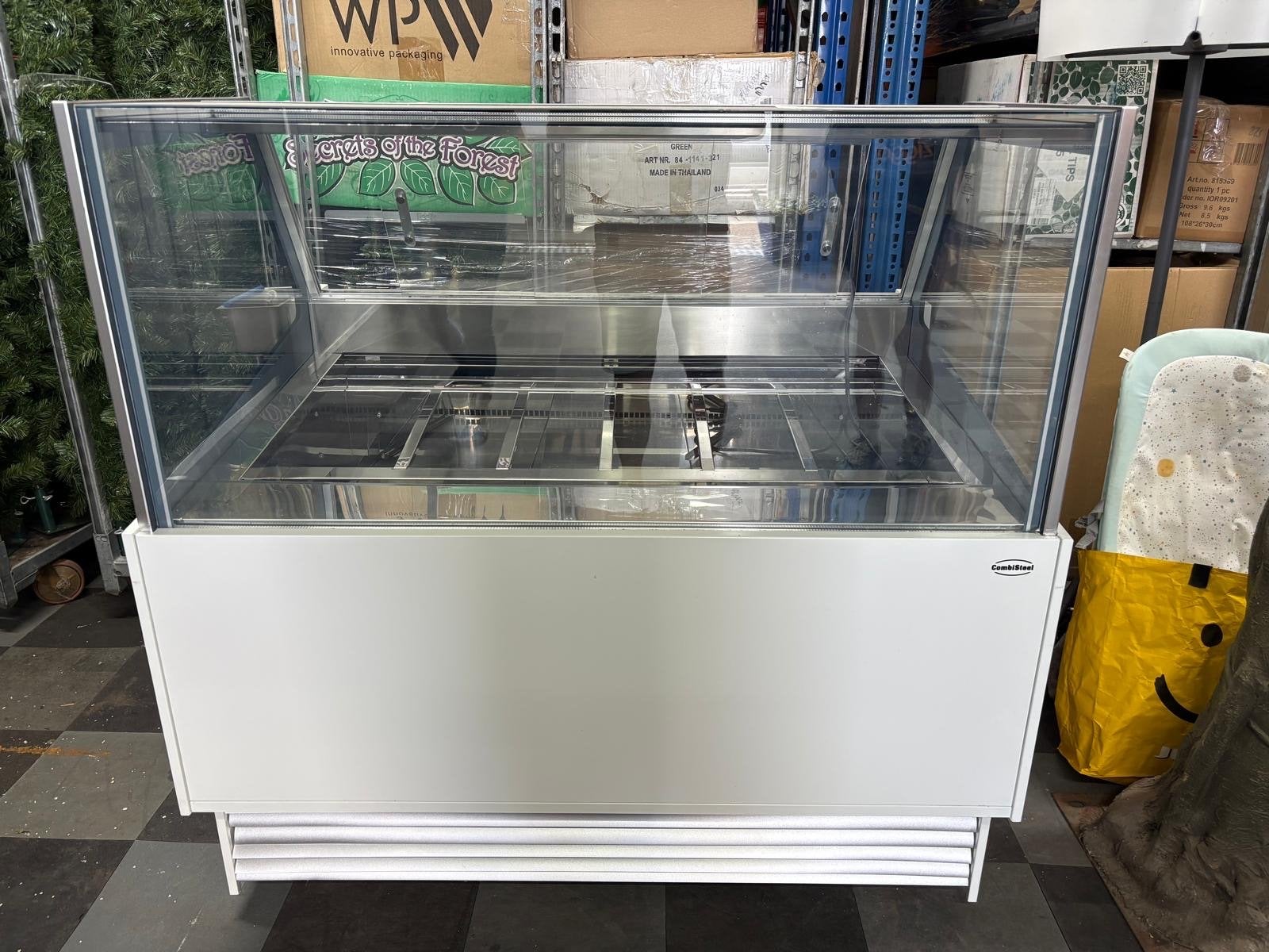 CombiSteel IJs Vitrine - Perfect voor Horeca, Ophalen, Gebruikt, Barinrichting