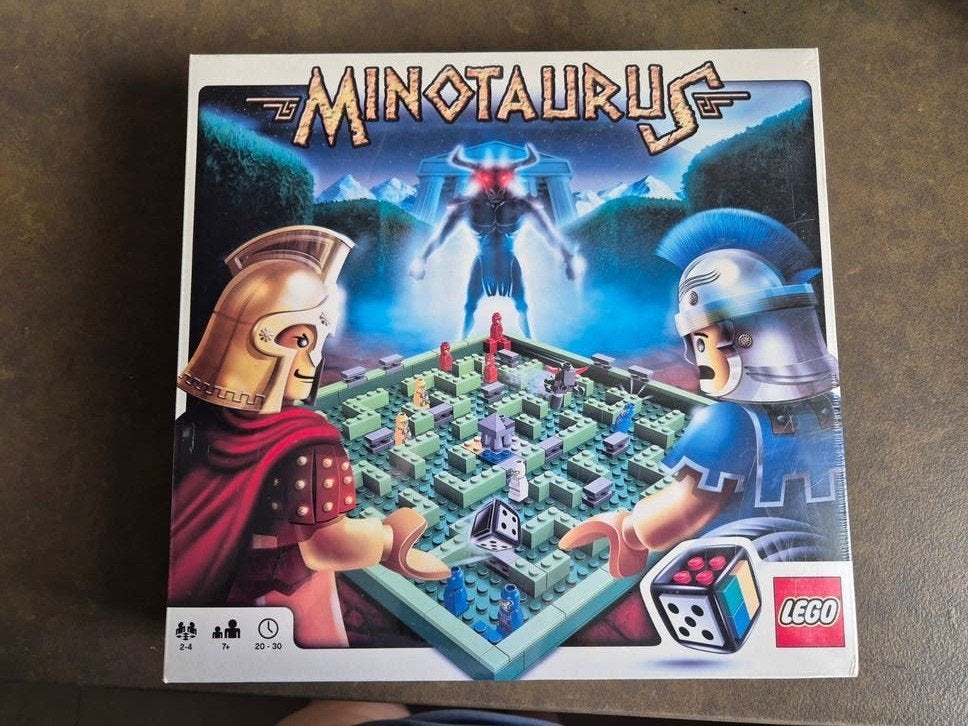 LEGO game minotaurus 3841 NIEUW in seal
Nieuw nog in ongebro, Ophalen of Verzenden, Nieuw