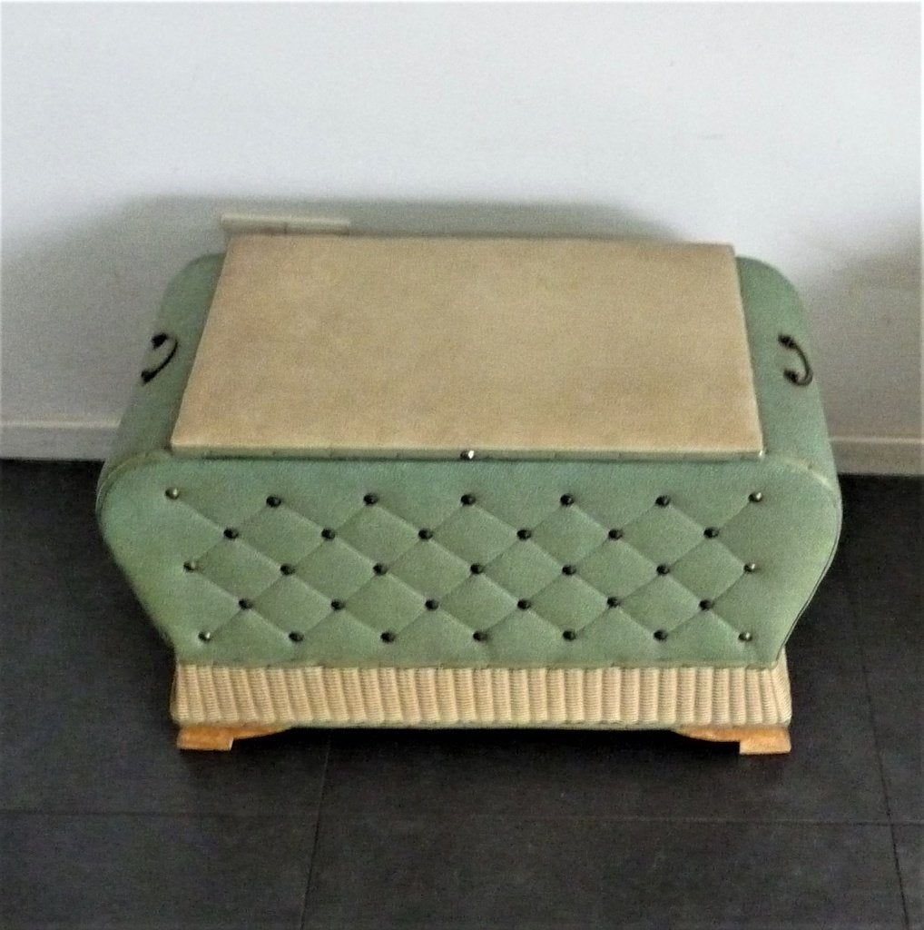 prachtig zitmeubel/naaikoffer 30 er jaren vintage, Ophalen of Verzenden