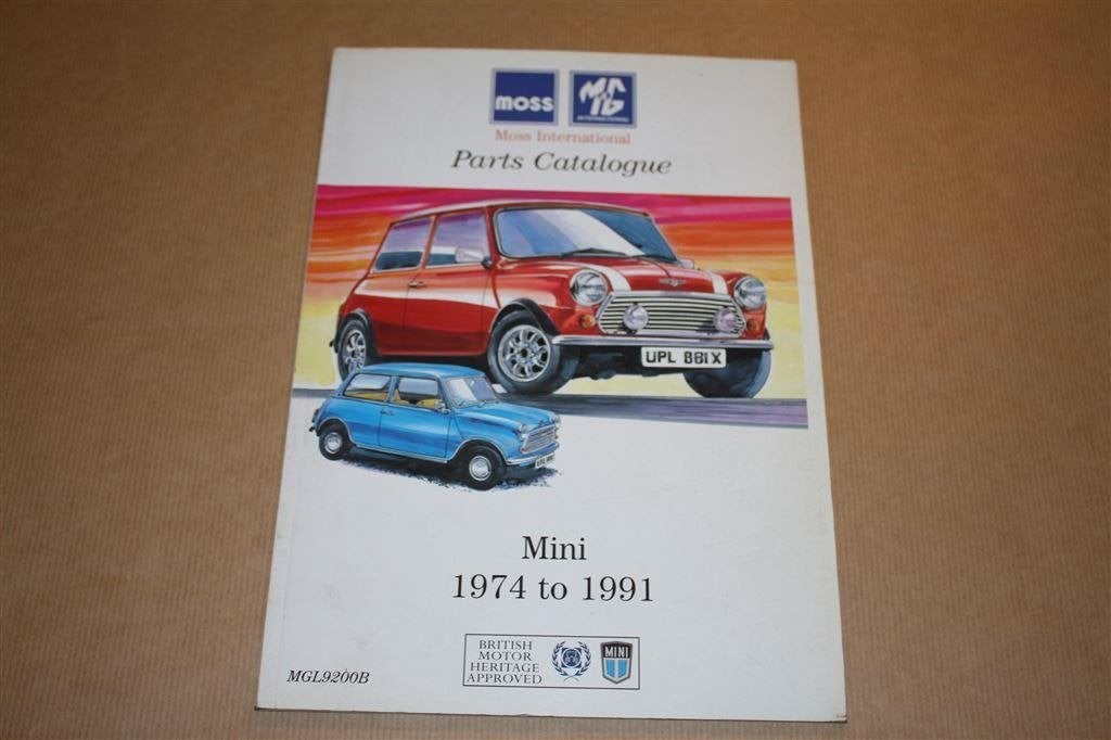 Mini - 1974 to 1991 - Parts Catalogue - Nieuwe uitgave 1998, Ophalen of Verzenden