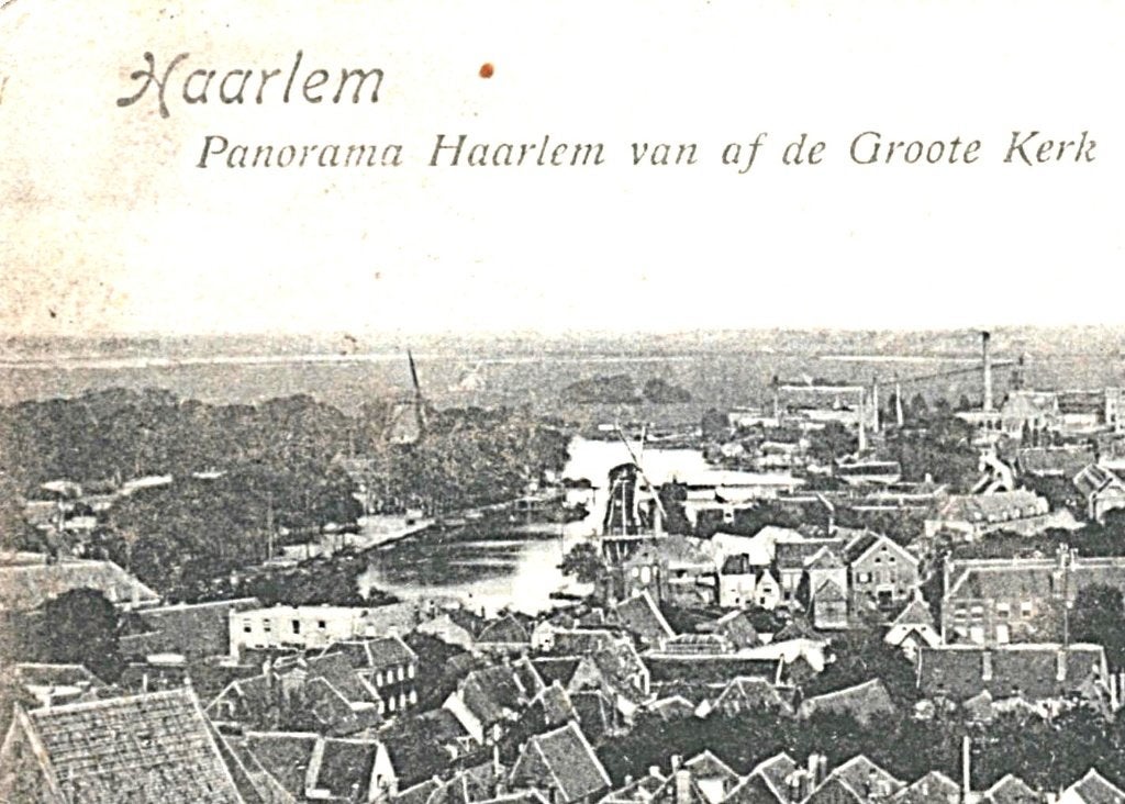 700230 Haarlem Panorama 1905 Gelopen met postzegel, Ophalen of Verzenden, Voor 1920, Gelopen, Noord-Brabant