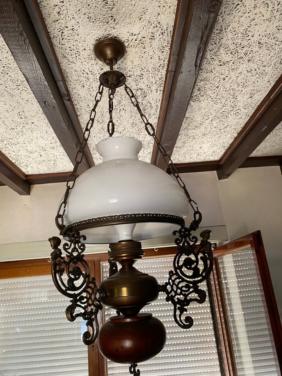 Antieke hanglamp, Antiek en Kunst, Ophalen
