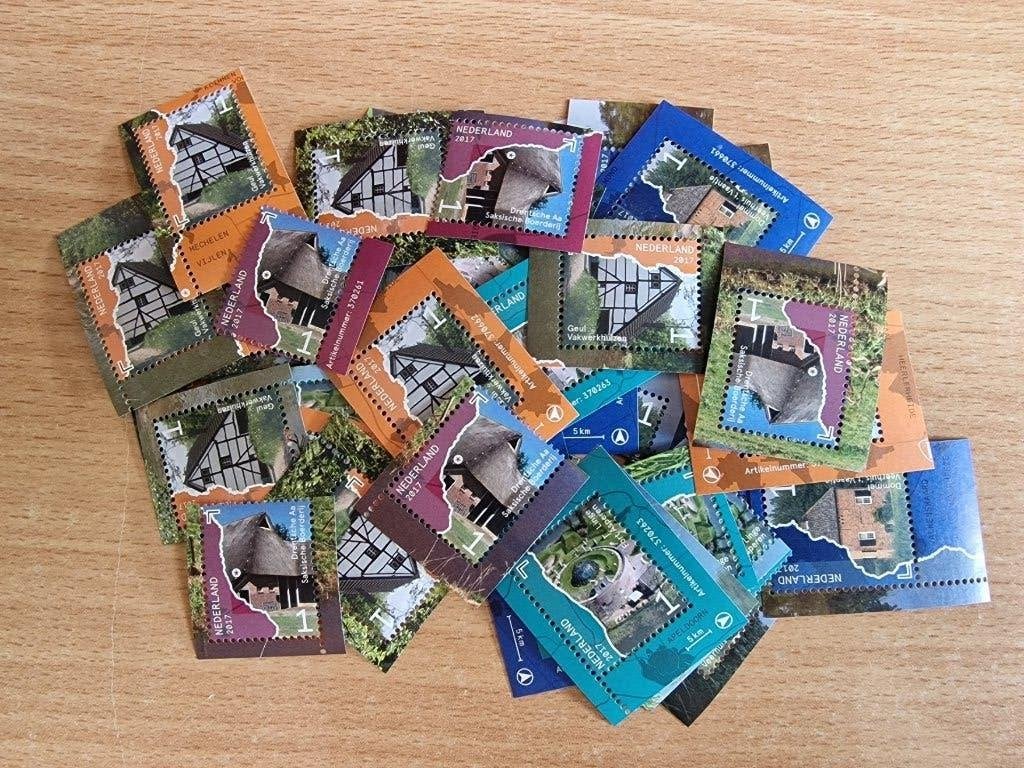 50x Tarief 1 nominaal frankeergeldig €70,-. Kleinformaat., Ophalen of Verzenden, Na 1940, Postfris