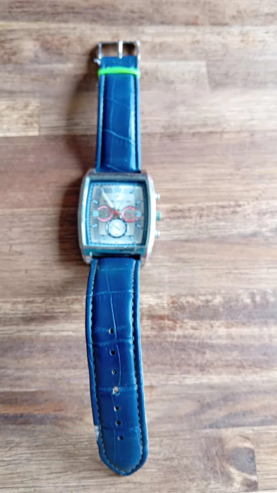 Daniel Hechter heren horloge, Ophalen of Verzenden, Gebruikt, Blauw, Jongen