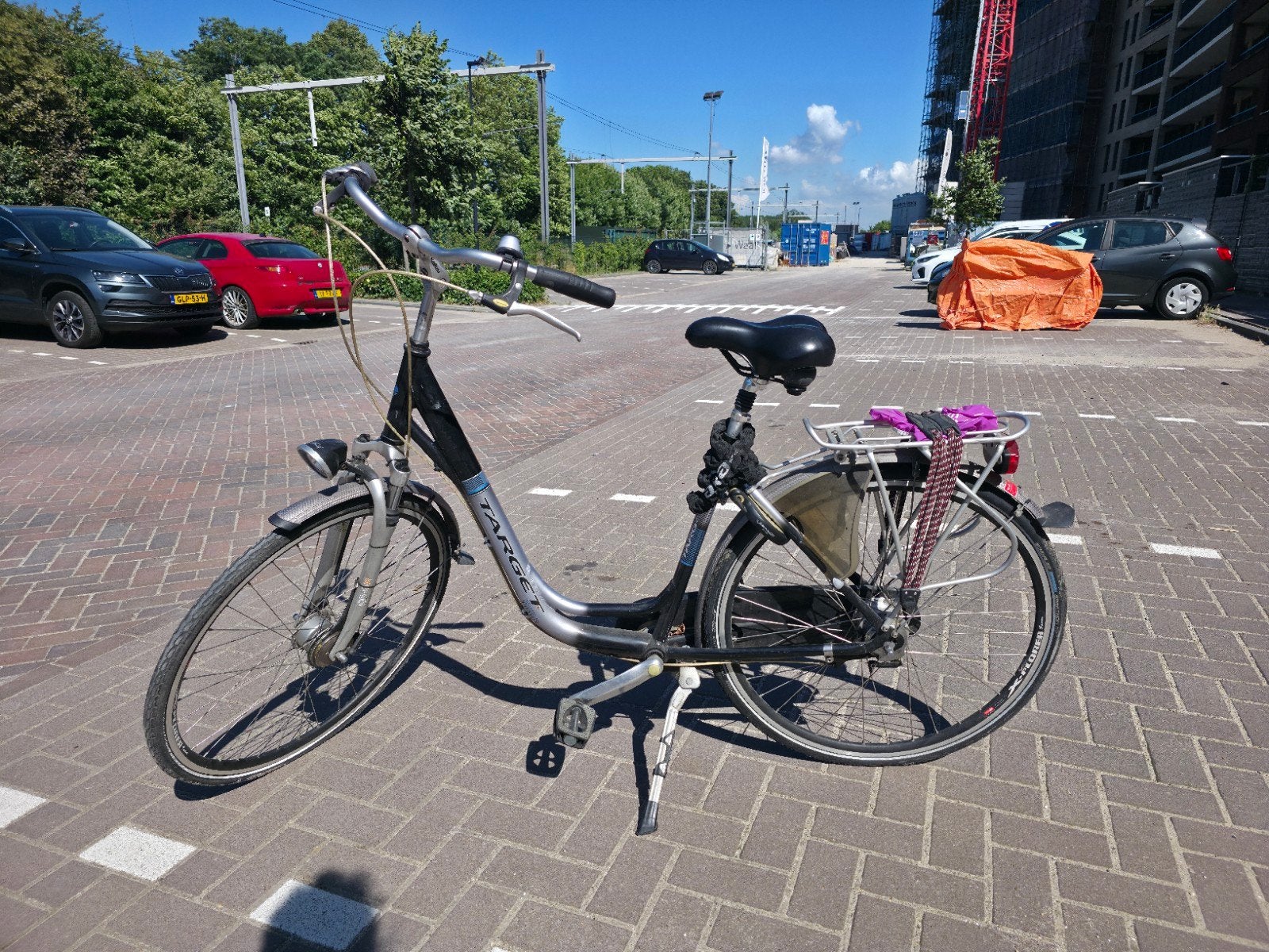 Target Damesfiets - Comfortabel en Betrouwbaar, Velgrem, Ophalen, Overige merken, 53 tot 56 cm