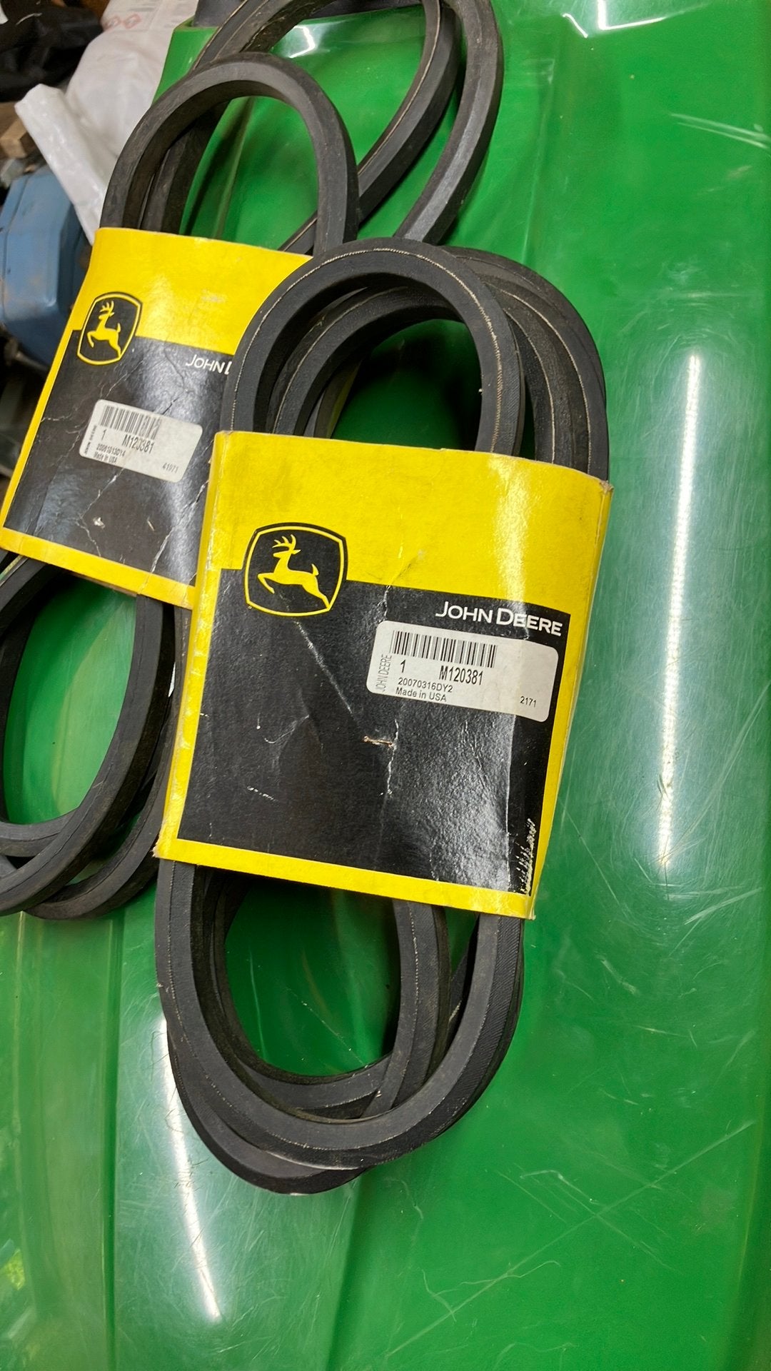 Ongebruikte zeskantige snaar John Deere M120381, Ophalen of Verzenden